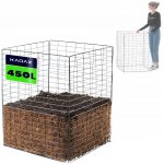 Kadax Kompostér 1-komorový 450 l černý – Zboží Dáma