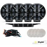 Skyled Jupiter 9x – Kompletní sada LED světel s držákem, kabeláží a kryty