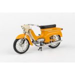 Abrex Jawa 50 Pionýr typ 21 1967 Žlutohnědá motorka časopis s modelem 1:18 – Sleviste.cz