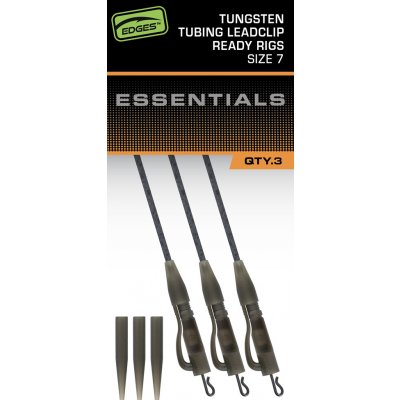 Fox Závěsky Edges Tungsten Tubing Leadclip Ready Rigs Size 7 3 ks – Zboží Dáma