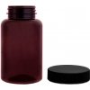 Lékovky Pilulka Plastová lahvička, lékovka hnědá s černým uzávěrem 150 ml