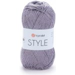 Yarn Art příze Style 667 šedá – Zboží Mobilmania