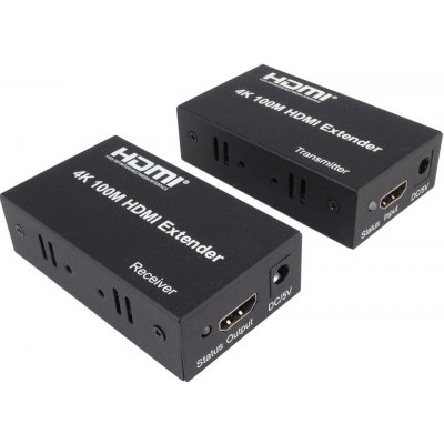 PremiumCord 4K HDMI extender na 100m přes jeden kabel Cat5e/Cat6 khext100-2 – Zbozi.Blesk.cz