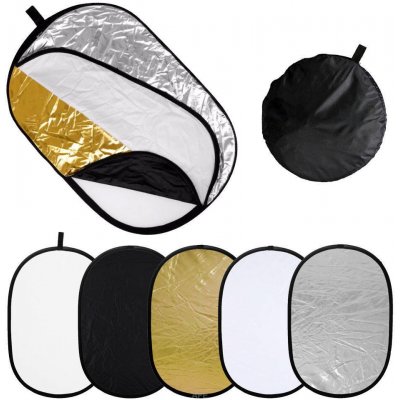 Odrazná deska 5v1 150x200cm OVÁLNÁ difuzér + pouzdro – Zboží Živě