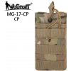 Army a lovecké pouzdra a sumky Wosport Single Molle na zásobník G36 otevřená MC