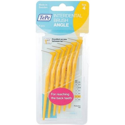 TePe Angle 0,7 mm mezizubní kartáček 1 ks + kryt – Sleviste.cz