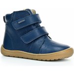 Protetika chlapecké zimní barefoot boty DARYK NAVY, PRO-tex modrá – Zboží Dáma