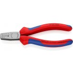 KNIPEX - kleště lisovací - 145mm - na kabelové koncovky, k lisování dutinek DIN 46228 část 1+4, 0.25-2.5mm², dvousložkové (9762145A) – Sleviste.cz