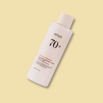 Anua Rice 70 Glow Milky Toner rozjasňující pleťový toner s rýžovým extraktem 250 ml – Sleviste.cz