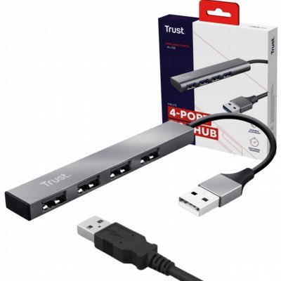 Trust Halyx 4-port USB hub 24947 – Hledejceny.cz