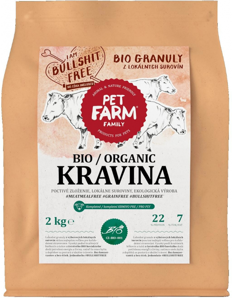 Pet Farm Family Bio kravina 2 kg od 818 Kč - Heureka.cz