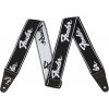 Fender WeighLess Strap Black/White