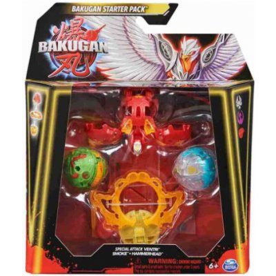 Spinmaster Bakugan Starter Pack Special Attack Ventri smoke hammerhead – Hledejceny.cz