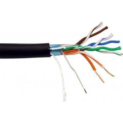 Datacom 1203 FTP drát CAT5E PVC 305m, černý – Hledejceny.cz