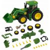 Auta, bagry, technika KLEIN 3903 traktor JOHN DEERE 6215R s čelním nakladačem a nářadím