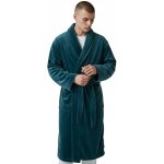 F2F pánský mikroplyšový župan smaragd – Zboží Mobilmania