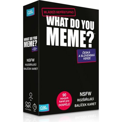 Albi What Do You Meme? Mládeži nepřístupno – Zboží Dáma