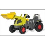 Rolly Toys Šlapací traktor Claas s čelním nakladačem a přívěsem – Hledejceny.cz