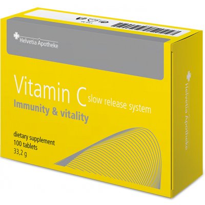 Helvetia Apotheke Vitamín C s postupným uvolňováním 100 tablet – Hledejceny.cz
