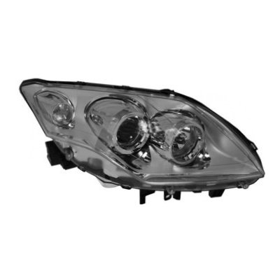 Pravé přední světlo Renault Laguna III (BT/KT) 07-10 STŘÍBRNÉ – Hledejceny.cz