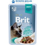 Brit cat Premium D Fillets in Gravy With Beef 85 g – Zbozi.Blesk.cz