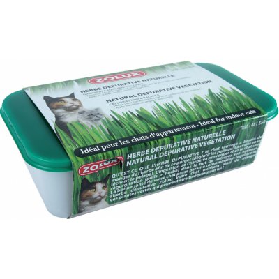 ZOLUX Tráva pro kočky 250g 17,5x10x5,5cm – Zboží Dáma