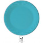 Procos EKO papírové talířky TYRKYSOVÉ, 23 cm – Sleviste.cz