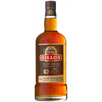 Dillon Rhum Tres Vieux VSOP 43% 0,7 l (holá láhev)