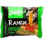 Glads instantní nudle ramen s příchutí kuřete 105 g – Zboží Dáma