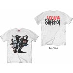 Slipknot tričko Iowa Goat Shadow BP White – Sleviste.cz