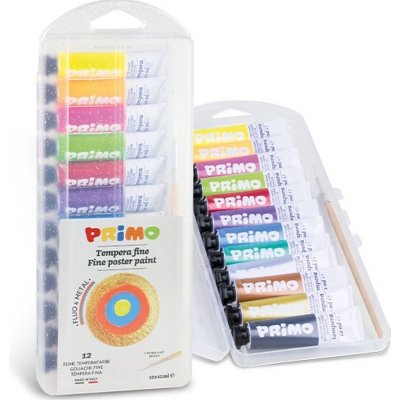 Primo metalické a fluorescenční 12 x 12 ml – Zboží Dáma