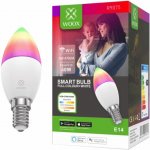 Woox Smart LED žárovka E14 5W RGB CCT R9075 WiFi Tuya – Hledejceny.cz