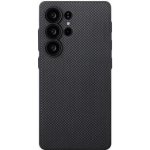 Pitaka PIN Button Case Black/Grey Plain Samsung Galaxy S25 Ultra PBS2501U – Zboží Mobilmania