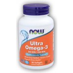 Now Foods Ultra Omega-3 Rybí olej 500 EPA + 250 DHA x 90 softgel kapslí – Hledejceny.cz