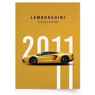 Plakát Auta: Lamborghini 2 20x30 - 258697 – Sleviste.cz