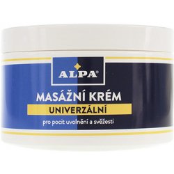 Alpa Massage Cream univerzální pro pocit uvolnění a svěžesti 250 ml