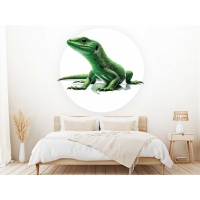 Nalepte.cz Ještěrka textilní přelepitelná samolepka na zeď arch 75 x 73 cm – Hledejceny.cz