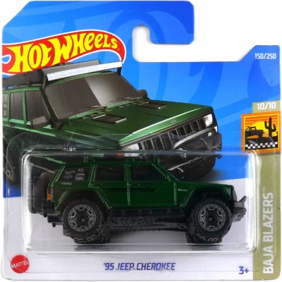 Hot Wheels '95 Jeep Cherokee Dark Green – Hledejceny.cz