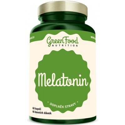 GreenFood Nutrition Melatonin 120 kapslí – Hledejceny.cz