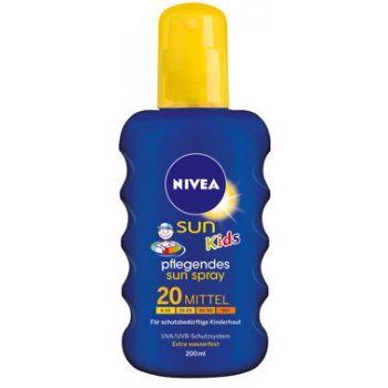 Nivea Sun Kids barevný spray na opalování SPF20 200 ml