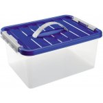 heidrun HDR604 BOX ÚLOŽNÝ S VÍKEM 14L PLAST 39 x 28,5 x 18 cm – Zboží Dáma