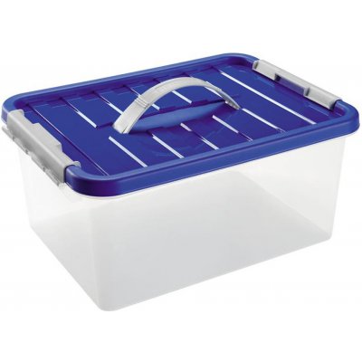 heidrun HDR604 BOX ÚLOŽNÝ S VÍKEM 14L PLAST 39 x 28,5 x 18 cm – Zboží Dáma