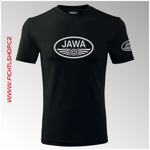 Tričko Jawa 4T různé kombinace černá