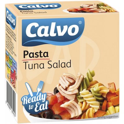 Calvo Těstovinový salát s tuňákem 140 g – Zboží Dáma