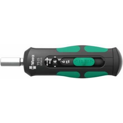 Wera Momentový šroubovák 7515 Kraftform Safe-Torque Speed, 2-6 Nm, 1/4"" – Zboží Dáma