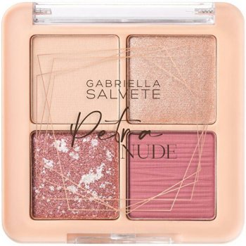 Gabriella Salvete Petra Nude Eyeshadow Palette paletka očních stínů Slip Dress 7 g