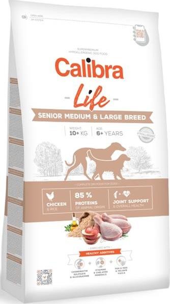 Calibra Dog Life Senior Medium & Large Chicken 12 kg