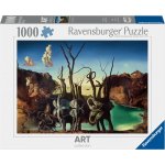 Ravensburger Dali: Labutě odrážející slony 1000 dílků – Hledejceny.cz