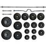 FitnessLine činkový set Premium 110 kg – Sleviste.cz