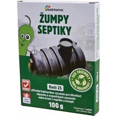 Baktoma Žumpy-septiky Bacti ZS 100g – Zboží Mobilmania